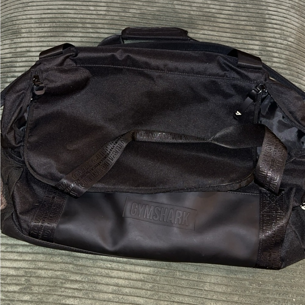 Gymshark Black Travel Bag